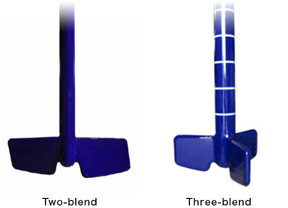 Two-blend, Three-blend agitator type Reactor